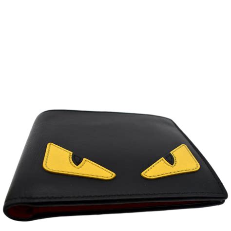 fendi monster eyes look like dragon toothless|Fendi Monster Eyes Leather Clutch on SALE .